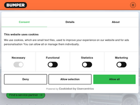 'bumper.co.uk' screenshot