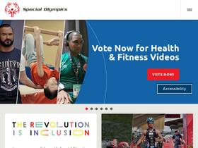 'specialolympics.org' screenshot