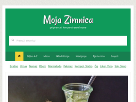 'mojazimnica.hr' screenshot