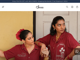 sueestore.com homepage screenshot