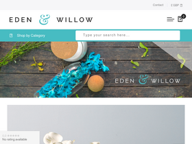 'edenandwillow.com' screenshot