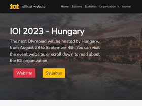 'ioinformatics.org' screenshot