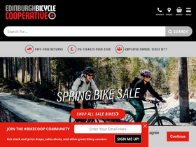 'edinburghbicycle.com' screenshot