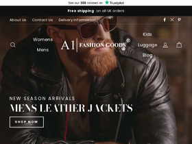 A1 Fashion Goods homepage screenshot
