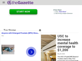 'westerngazette.ca' screenshot