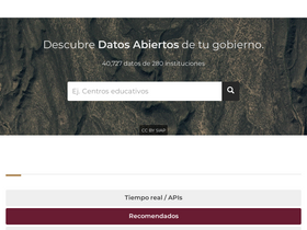 'datos.gob.mx' screenshot