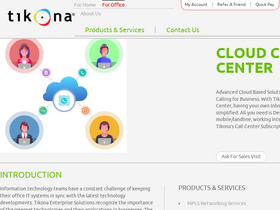 'tikona.in' screenshot