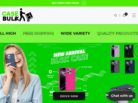 casebulk.com homepage screenshot
