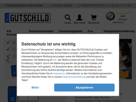 'gutschild.de' screenshot