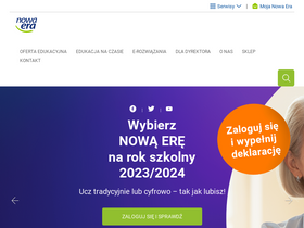 'sklep.nowaera.pl' screenshot