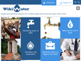 'wikiwater.fr' screenshot