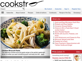 'cookstr.com' screenshot