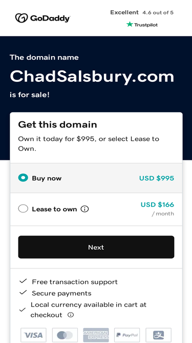 chadsalsbury.com
