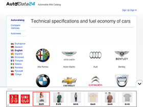 'autodata24.com' screenshot
