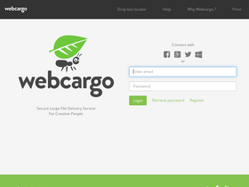 'm.webcargo.net' screenshot