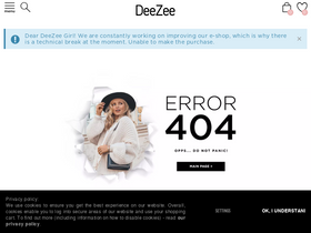 'deezee.eu' screenshot