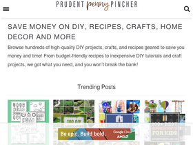 'prudentpennypincher.com' screenshot