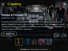 'seufilme.net' screenshot