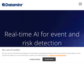 'dataminr.com' screenshot