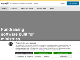 'mpdx.org' screenshot