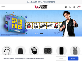 'ubon.in' screenshot