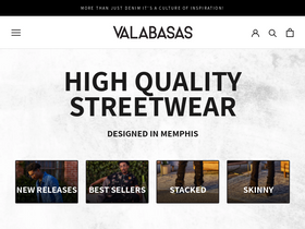 'valabasas.com' screenshot