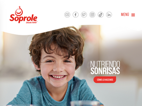 'soprole.cl' screenshot