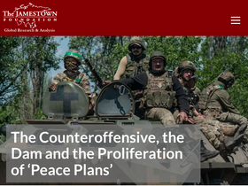 'jamestown.org' screenshot