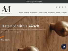 armacmartin.ca homepage screenshot