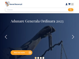 'baroul-bucuresti.ro' screenshot