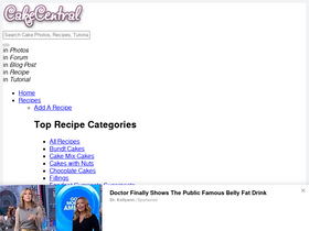'cakecentral.com' screenshot