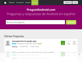 'preguntandroid.com' screenshot