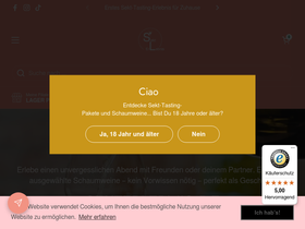 sekterlebnis.de homepage screenshot