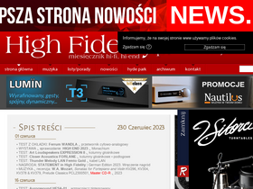 'highfidelity.pl' screenshot