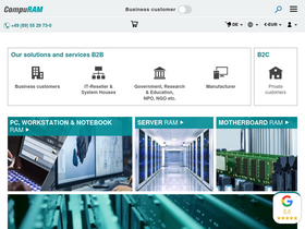 'compuram.biz' screenshot