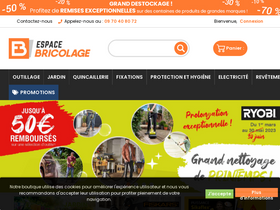 'espace-bricolage.fr' screenshot