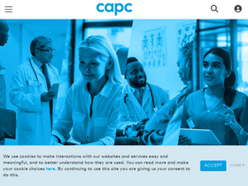 'capc.org' screenshot