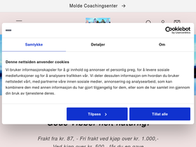 krystallportalen.com homepage screenshot