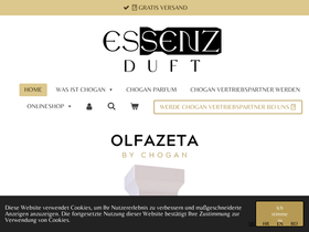 'essenzduft.de' screenshot