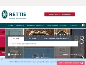 'rettie.co.uk' screenshot