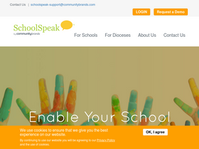 'schoolspeak.com' screenshot