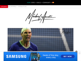'michelacosta.com' screenshot