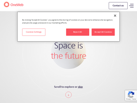 'oneweb.net' screenshot