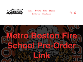 smokeshowinapparelco.com homepage screenshot