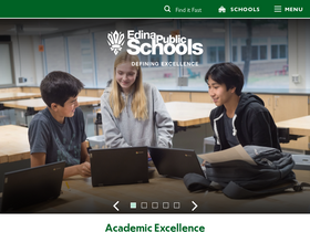 'edinaschools.org' screenshot