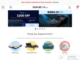 'dealbeds.com' screenshot