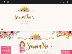 samanthasclosetph.com homepage screenshot