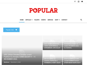 'popular-world.com' screenshot