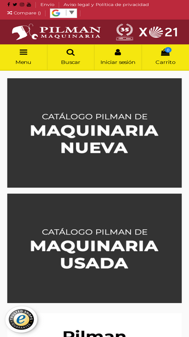 pilmanmaquinaria.com