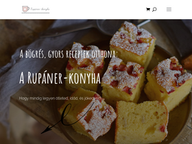 'rupanerkonyha.hu' screenshot